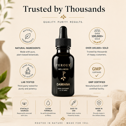 Peroux Damiana Drops